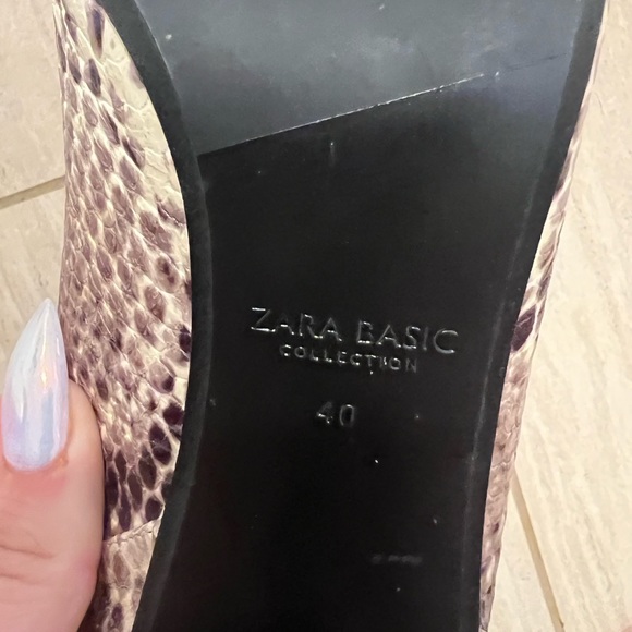ZARA snake print pumps - Picture 5 of 5